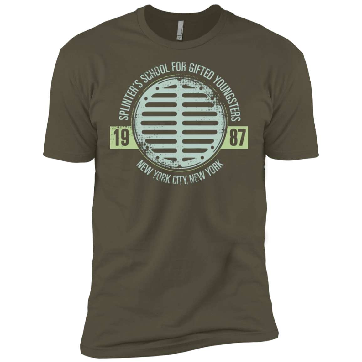 T-Shirts Military Green / X-Small Splinters School Men's Premium T-Shirt