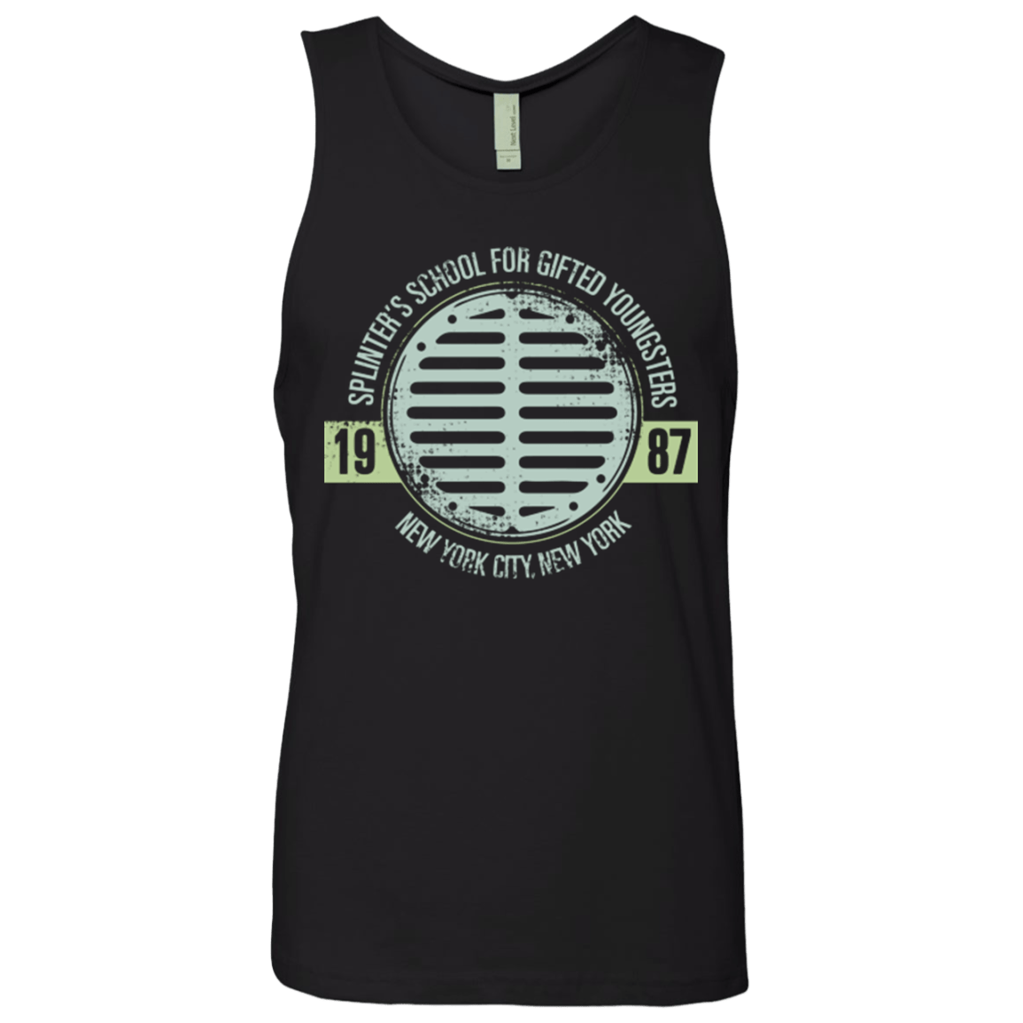 T-Shirts Black / Small Splinters School Men's Premium Tank Top