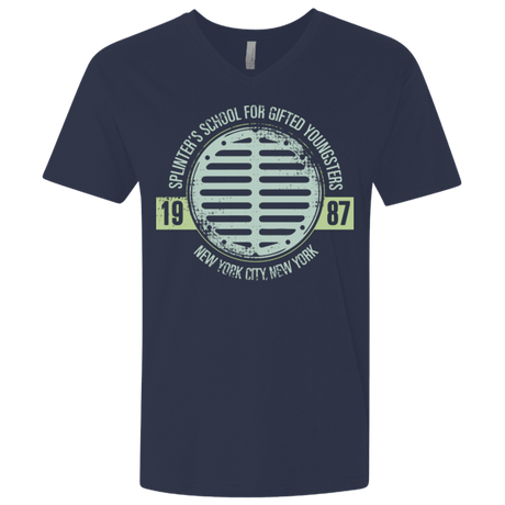 T-Shirts Midnight Navy / X-Small Splinters School Men's Premium V-Neck