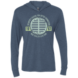 T-Shirts Indigo / X-Small Splinters School Triblend Long Sleeve Hoodie Tee