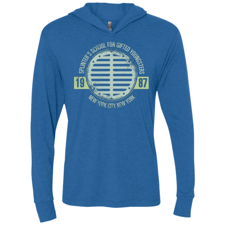 T-Shirts Vintage Royal / X-Small Splinters School Triblend Long Sleeve Hoodie Tee