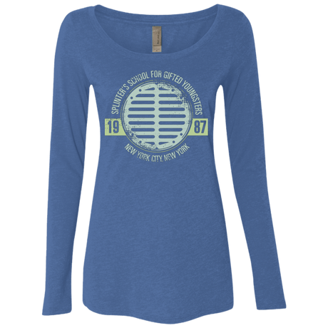 T-Shirts Vintage Royal / Small Splinters School Women's Triblend Long Sleeve Shirt