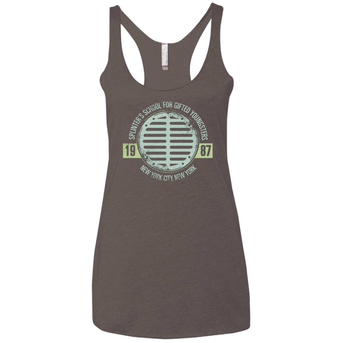 T-Shirts Macchiato / X-Small Splinters School Women's Triblend Racerback Tank