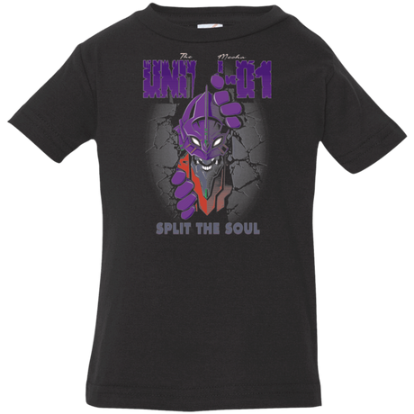 T-Shirts Black / 6 Months Split the soul Infant Premium T-Shirt