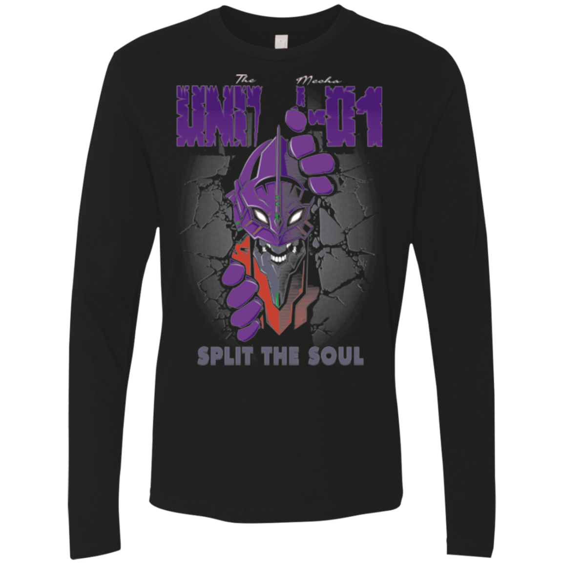 T-Shirts Black / Small Split the soul Men's Premium Long Sleeve