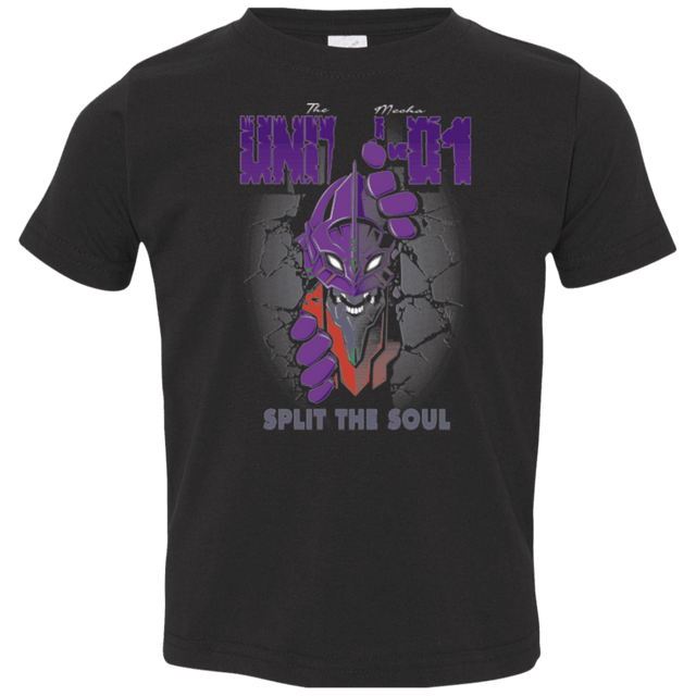 T-Shirts Black / 2T Split the soul Toddler Premium T-Shirt