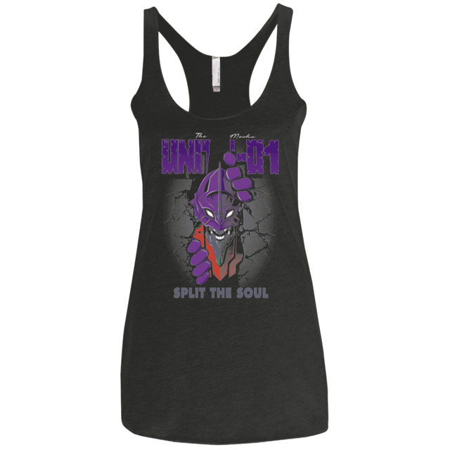 T-Shirts Vintage Black / X-Small Split the soul Women's Triblend Racerback Tank
