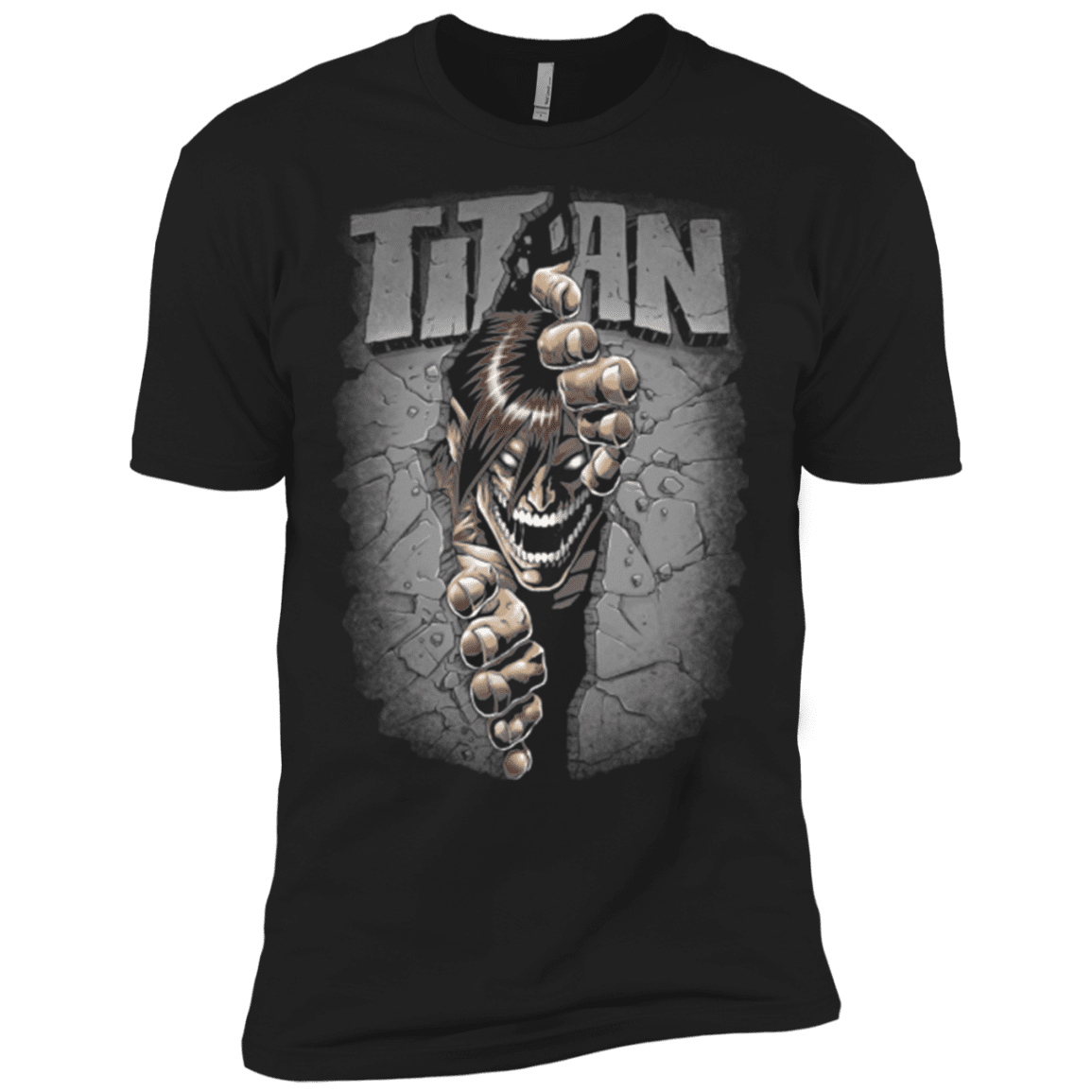 T-Shirts Black / X-Small Split Titan Men's Premium T-Shirt