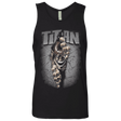 T-Shirts Black / Small Split Titan Men's Premium Tank Top