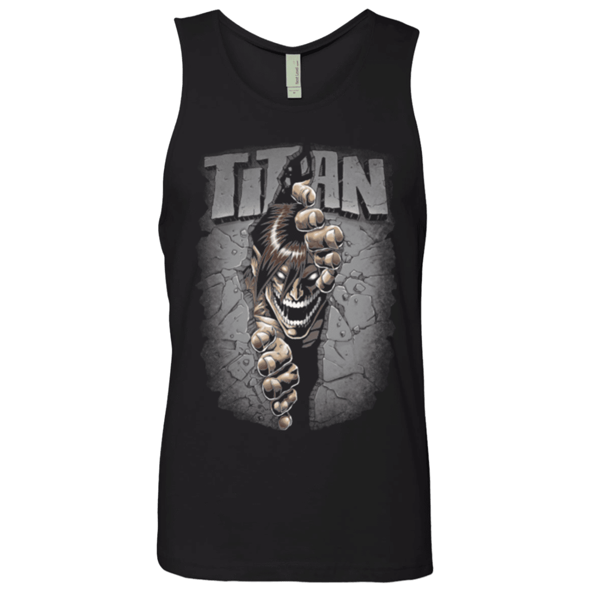 T-Shirts Black / Small Split Titan Men's Premium Tank Top