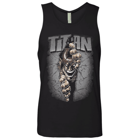 T-Shirts Black / Small Split Titan Men's Premium Tank Top