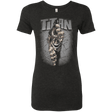 T-Shirts Vintage Black / Small Split Titan Women's Triblend T-Shirt