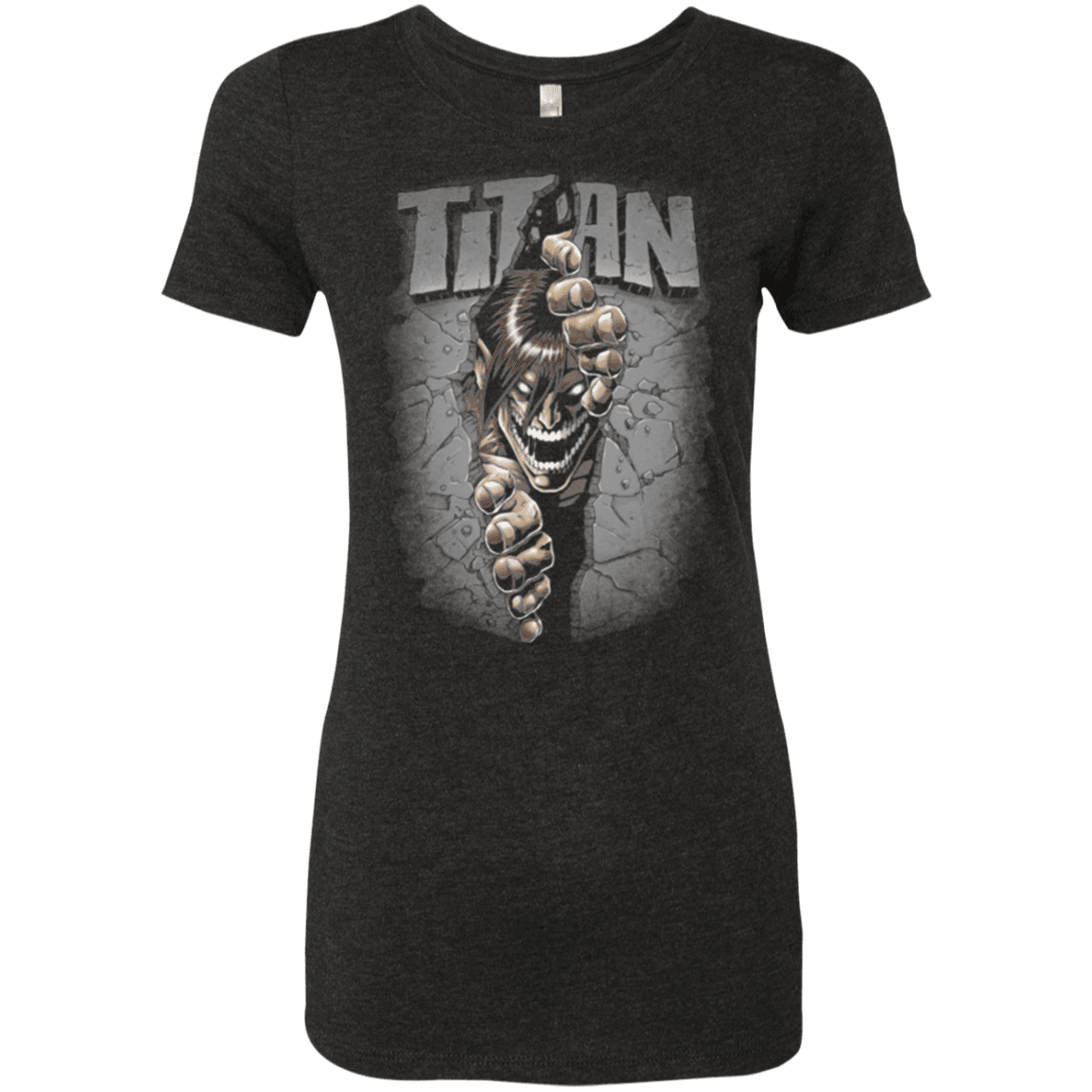 T-Shirts Vintage Black / Small Split Titan Women's Triblend T-Shirt