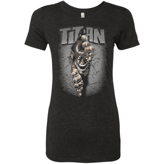 T-Shirts Vintage Black / Small Split Titan Women's Triblend T-Shirt