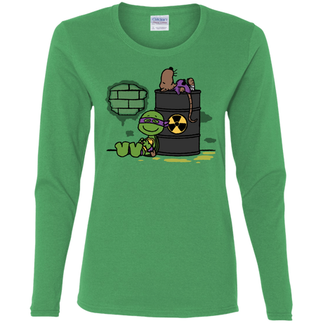 T-Shirts Irish Green / S Splooty Women's Long Sleeve T-Shirt