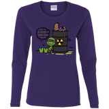T-Shirts Purple / S Splooty Women's Long Sleeve T-Shirt