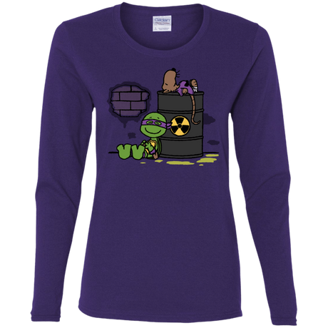 T-Shirts Purple / S Splooty Women's Long Sleeve T-Shirt