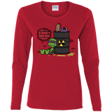 T-Shirts Red / S Splooty Women's Long Sleeve T-Shirt