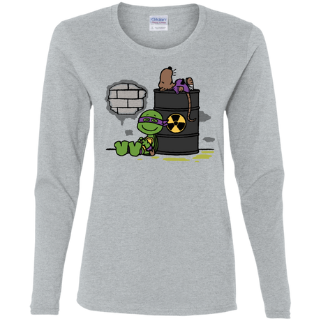 T-Shirts Sport Grey / S Splooty Women's Long Sleeve T-Shirt
