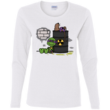 T-Shirts White / S Splooty Women's Long Sleeve T-Shirt