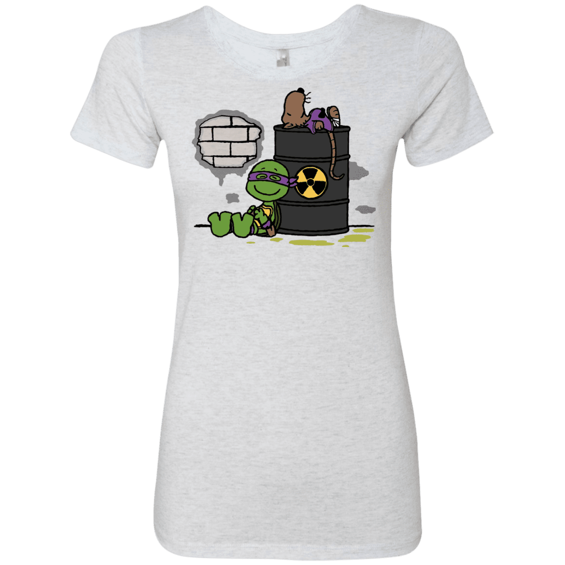 T-Shirts Heather White / S Splooty Women's Triblend T-Shirt