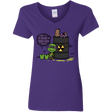 T-Shirts Purple / S Splooty Women's V-Neck T-Shirt