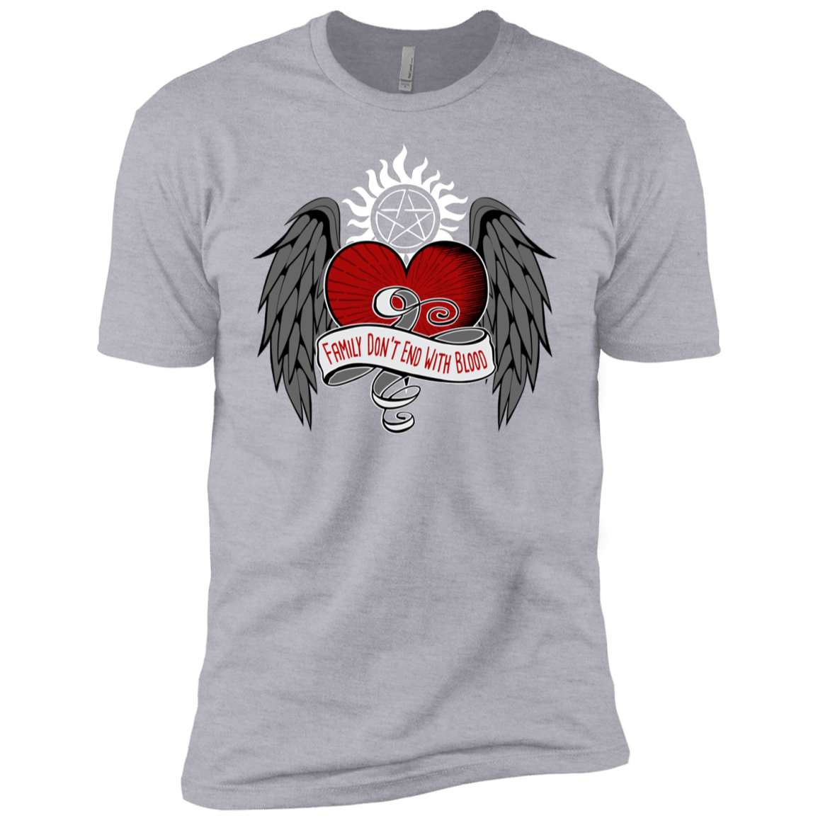 T-Shirts Heather Grey / YXS SPN Tattoo Boys Premium T-Shirt