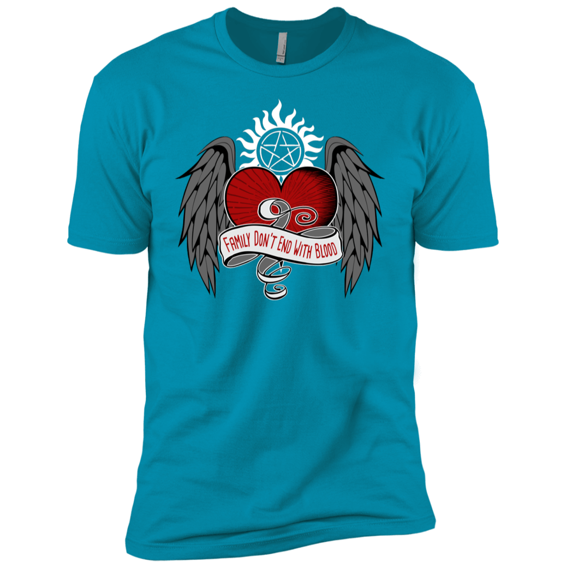 T-Shirts Turquoise / YXS SPN Tattoo Boys Premium T-Shirt