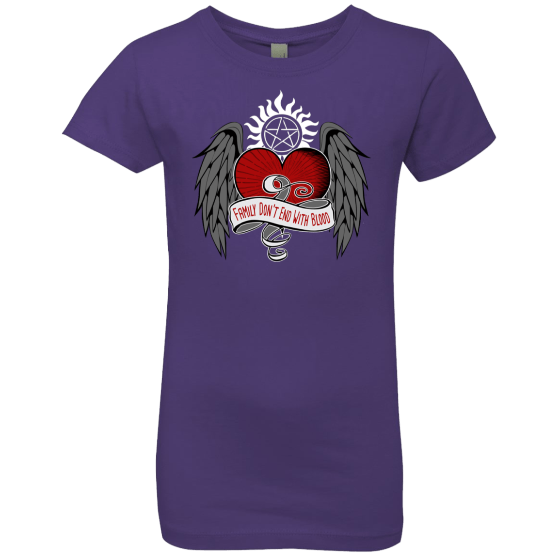T-Shirts Purple Rush / YXS SPN Tattoo Girls Premium T-Shirt