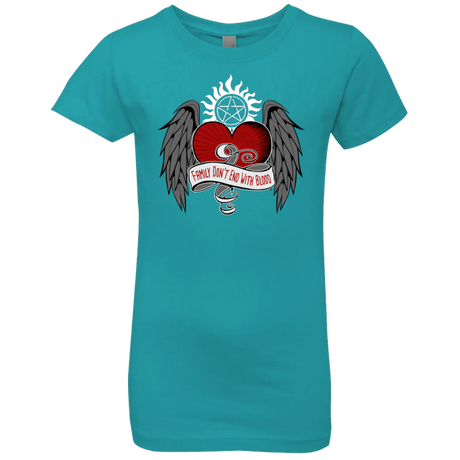 T-Shirts Tahiti Blue / YXS SPN Tattoo Girls Premium T-Shirt