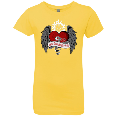 T-Shirts Vibrant Yellow / YXS SPN Tattoo Girls Premium T-Shirt