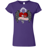 T-Shirts Purple / S SPN Tattoo Junior Slimmer-Fit T-Shirt