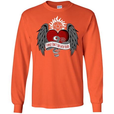 T-Shirts Orange / S SPN Tattoo Men's Long Sleeve T-Shirt
