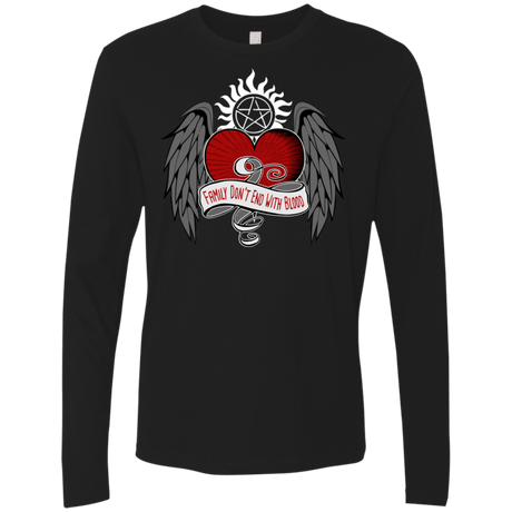 T-Shirts Black / S SPN Tattoo Men's Premium Long Sleeve