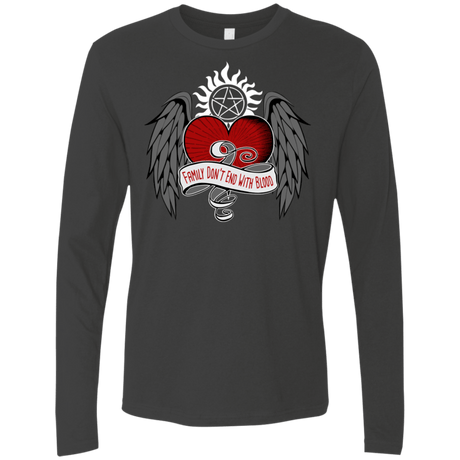 T-Shirts Heavy Metal / S SPN Tattoo Men's Premium Long Sleeve