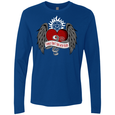 T-Shirts Royal / S SPN Tattoo Men's Premium Long Sleeve
