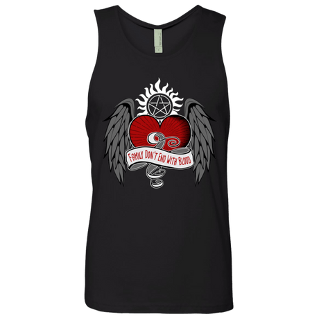 T-Shirts Black / S SPN Tattoo Men's Premium Tank Top