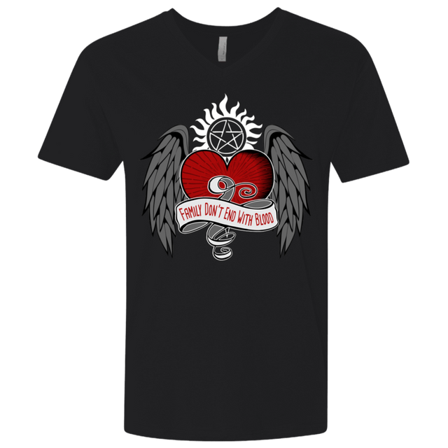 T-Shirts Black / X-Small SPN Tattoo Men's Premium V-Neck