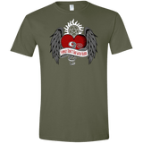 T-Shirts Military Green / S SPN Tattoo Men's Semi-Fitted Softstyle