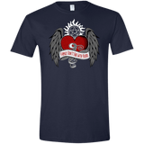 T-Shirts Navy / X-Small SPN Tattoo Men's Semi-Fitted Softstyle