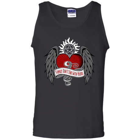 T-Shirts Black / S SPN Tattoo Men's Tank Top