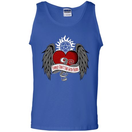T-Shirts Royal / S SPN Tattoo Men's Tank Top