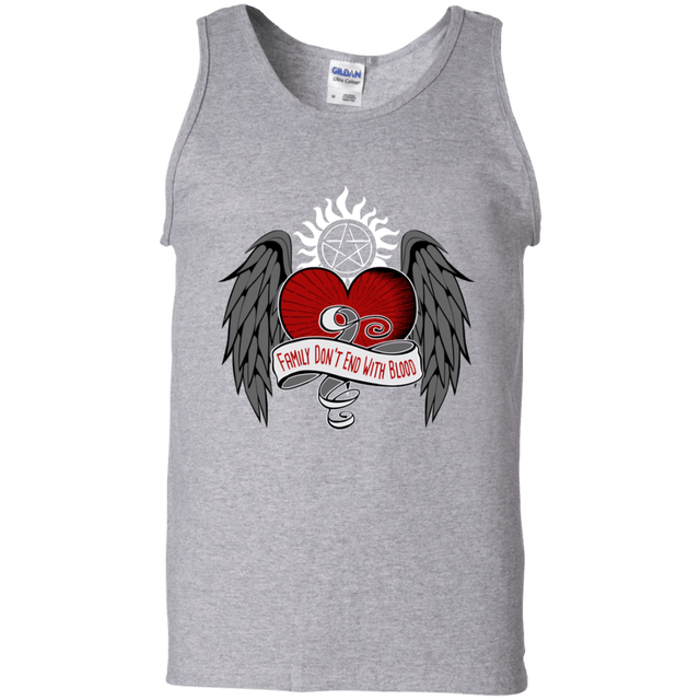 T-Shirts Sport Grey / S SPN Tattoo Men's Tank Top