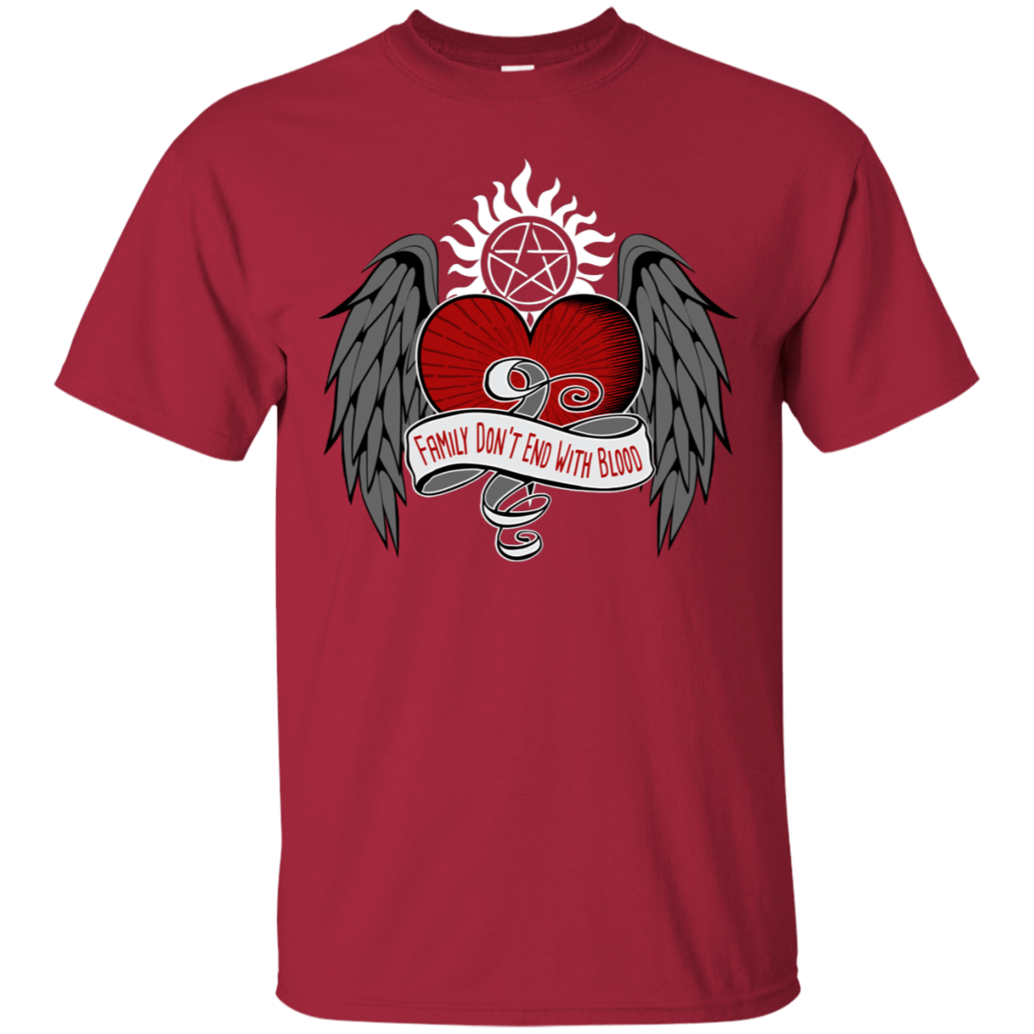 T-Shirts Cardinal / S SPN Tattoo T-Shirt