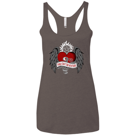 T-Shirts Macchiato / X-Small SPN Tattoo Women's Triblend Racerback Tank