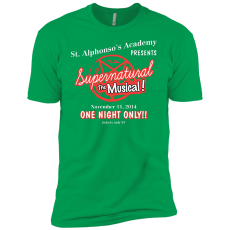 T-Shirts Kelly Green / YXS SPN The Musical Boys Premium T-Shirt