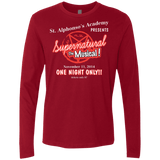 T-Shirts Cardinal / S SPN The Musical Men's Premium Long Sleeve