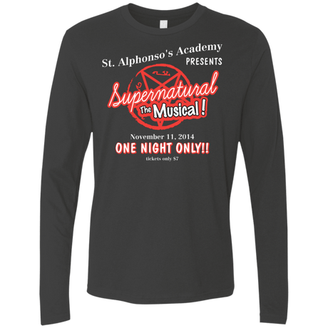 T-Shirts Heavy Metal / S SPN The Musical Men's Premium Long Sleeve