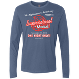 T-Shirts Indigo / S SPN The Musical Men's Premium Long Sleeve
