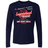 T-Shirts Midnight Navy / S SPN The Musical Men's Premium Long Sleeve